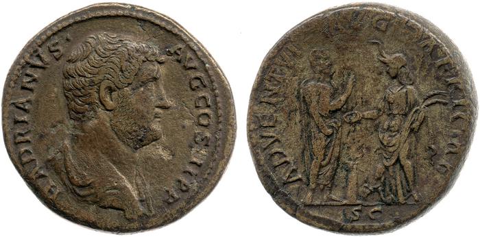 reverse RIC II, Part 3 (second edition) Hadrian 1718