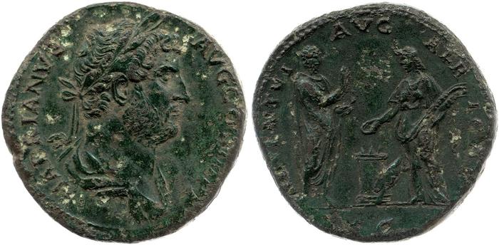reverse RIC II, Part 3 (second edition) Hadrian 1717