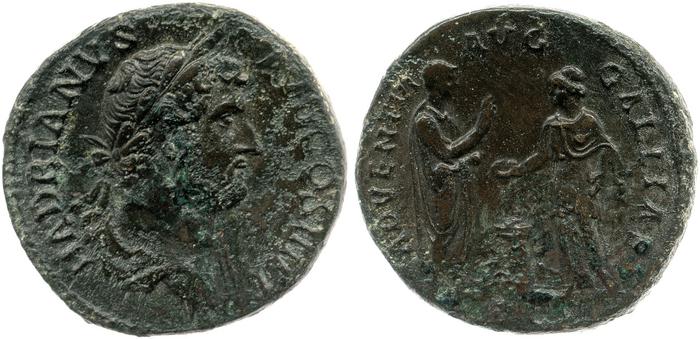 reverse RIC II, Part 3 (second edition) Hadrian 1750