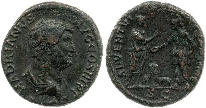 реверс RIC II, Part 3 (second edition) Hadrian 1777