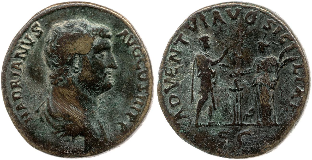 аверс RIC II, Part 3 (second edition) Hadrian 1798