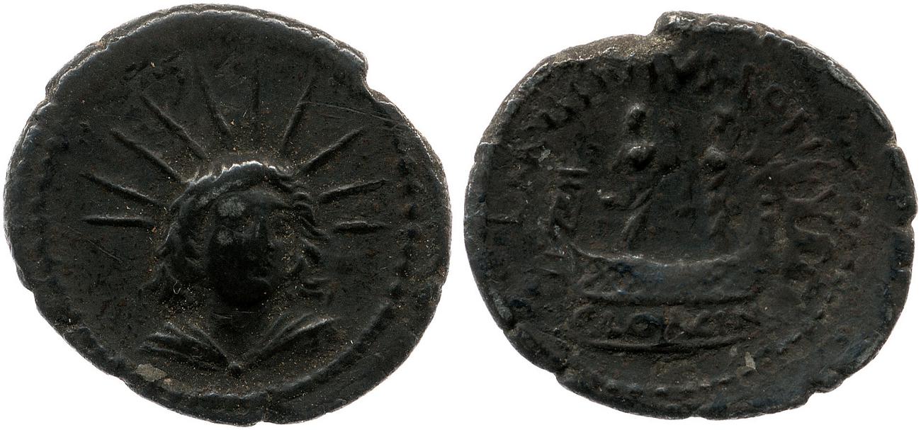 RRC 494/43a, аверс, bm