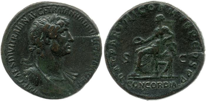 reverse RIC II, Part 3 (second edition) Hadrian 36