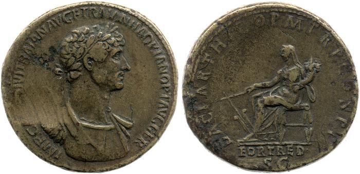 reverse RIC II, Part 3 (second edition) Hadrian 39
