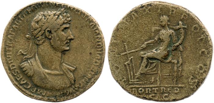 реверс RIC II, Part 3 (second edition) Hadrian 75