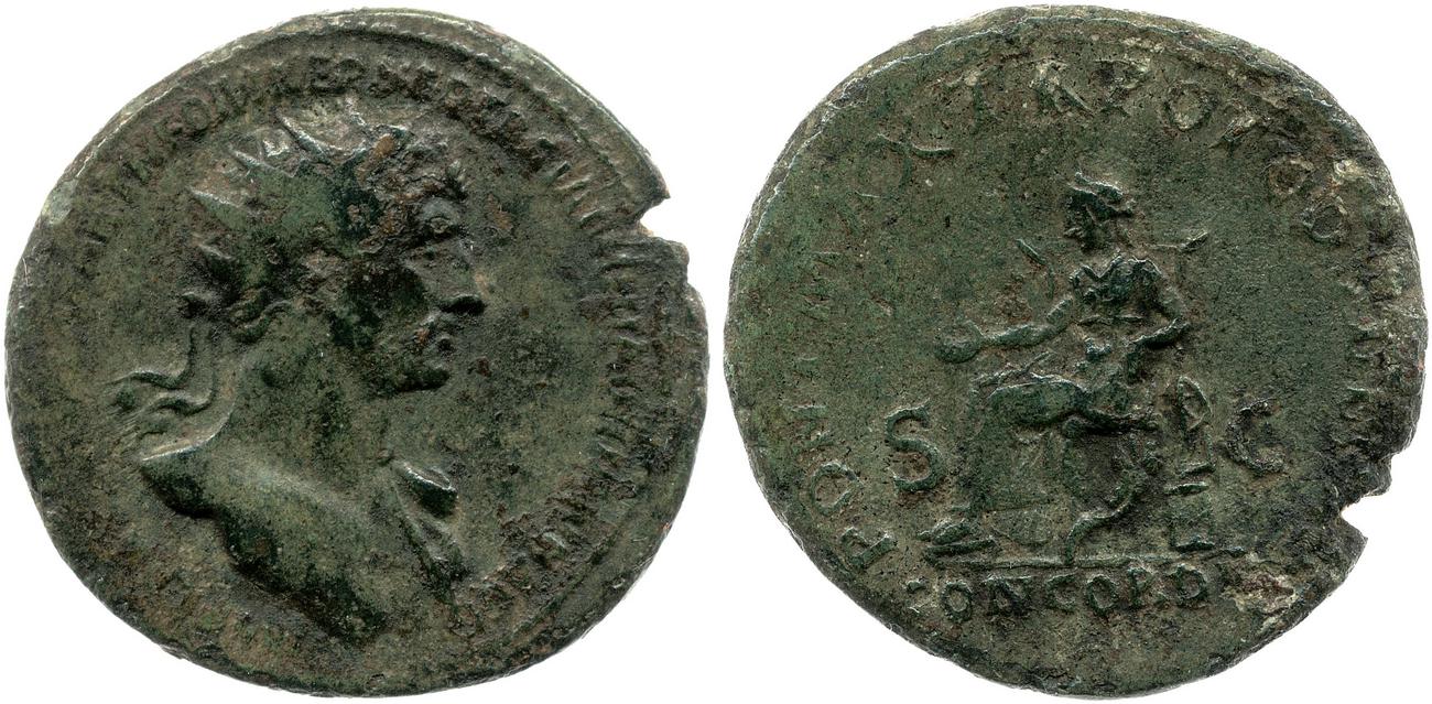 obverse RIC II, Part 3 (second edition) Hadrian 94