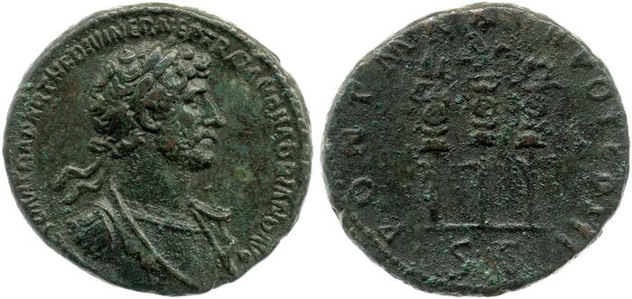 RIC II, Part 3 (second edition) Hadrian 157, реверс, Британский музей