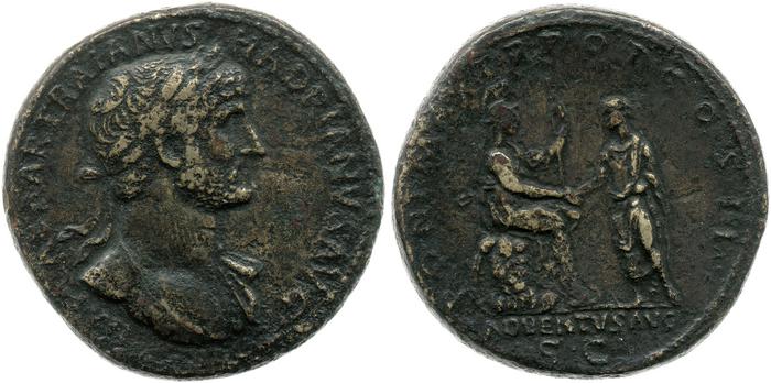 RIC II, Part 3 (second edition) Hadrian 158, реверс, Британский музей