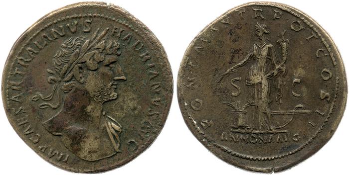 reverse RIC II, Part 3 (second edition) Hadrian 160