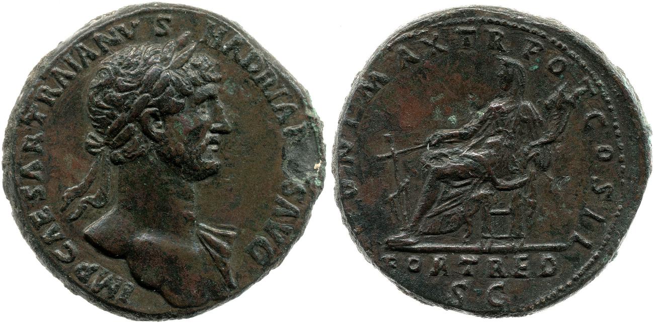 RIC II, Part 3 (second edition) Hadrian 150, аверс, bm
