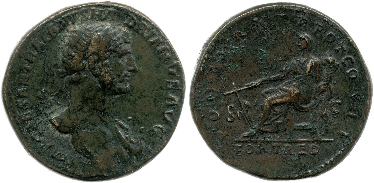 RIC II, Part 3 (second edition) Hadrian 150, аверс, bm