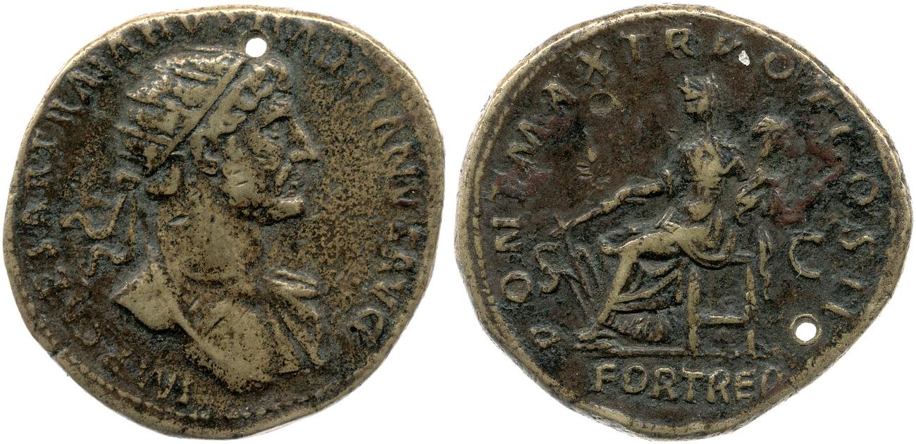 obverse RIC II, Part 3 (second edition) Hadrian 153