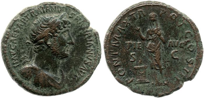 reverse RIC II, Part 3 (second edition) Hadrian 448