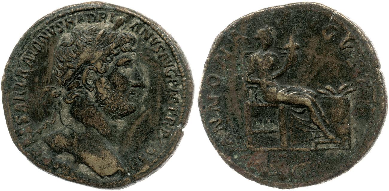 аверс RIC II, Part 3 (second edition) Hadrian 269