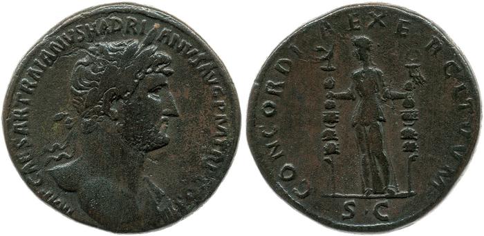 reverse RIC II, Part 3 (second edition) Hadrian 411