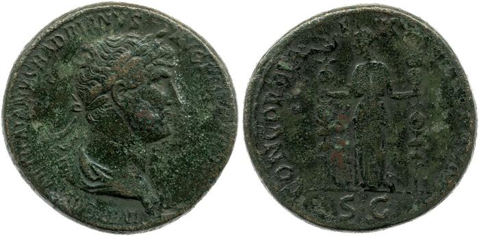 reverse RIC II, Part 3 (second edition) Hadrian 416