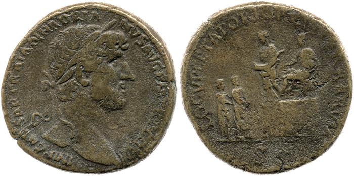 reverse RIC II, Part 3 (second edition) Hadrian 464