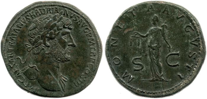 reverse RIC II, Part 3 (second edition) Hadrian 432