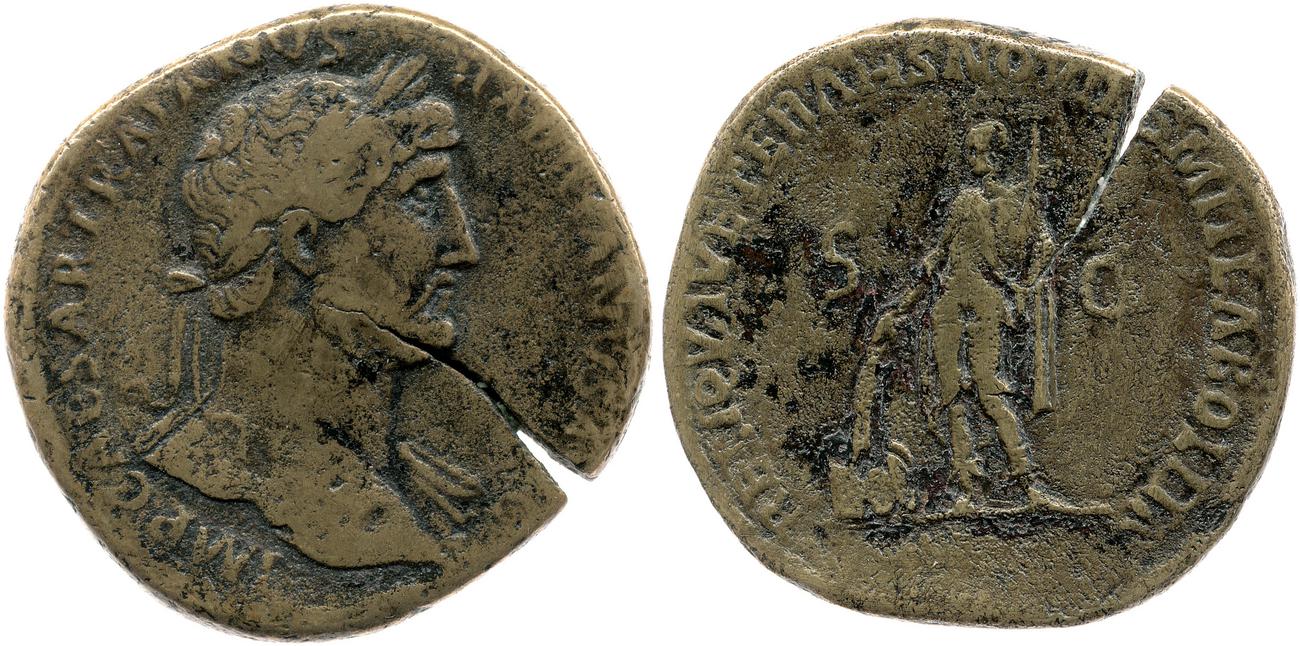 obverse RIC II, Part 3 (second edition) Hadrian 263