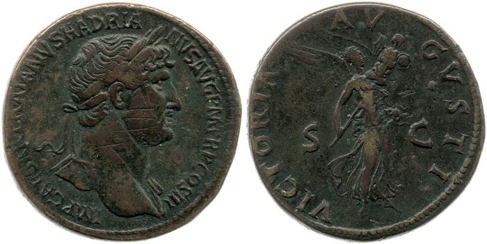 RIC II, Part 3 (second edition) Hadrian 454, реверс, Британский музей