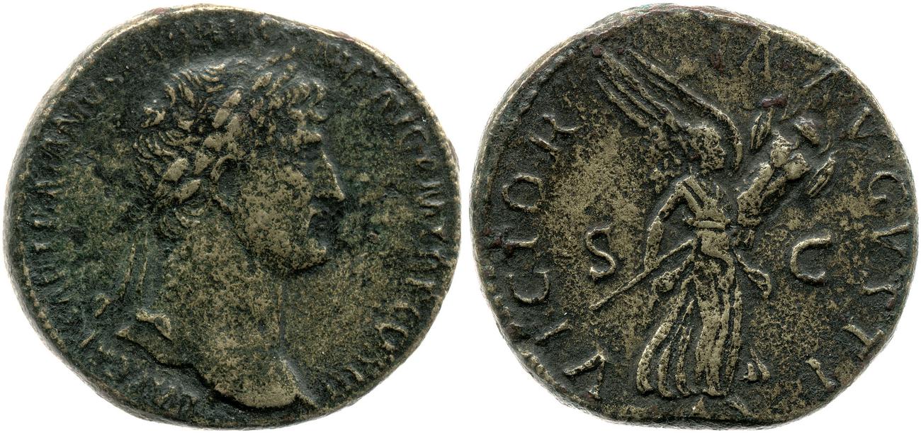 RIC II, Part 3 (second edition) Hadrian 454, аверс, Британский музей