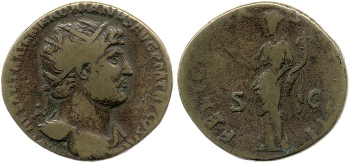 reverse RIC II, Part 3 (second edition) Hadrian 611