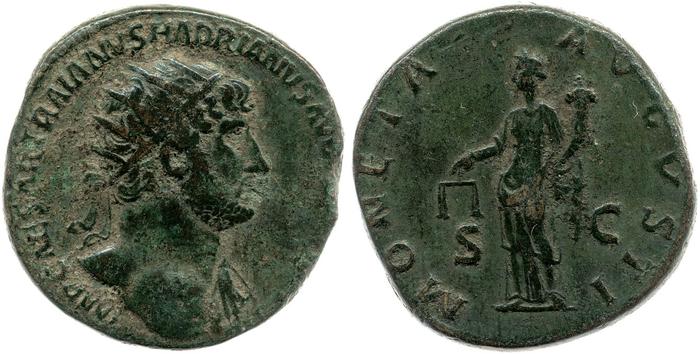 reverse RIC II, Part 3 (second edition) Hadrian 440