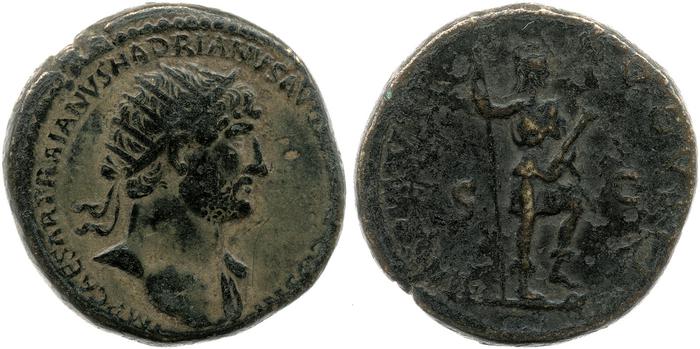 реверс RIC II, Part 3 (second edition) Hadrian 280