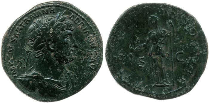 reverse RIC II, Part 3 (second edition) Hadrian 662