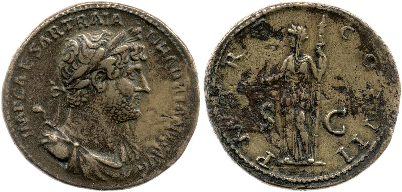 obverse RIC II, Part 3 (second edition) Hadrian 661
