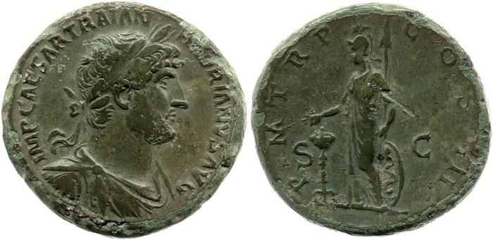 reverse RIC II, Part 3 (second edition) Hadrian 668