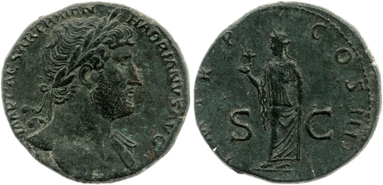 аверс RIC II, Part 3 (second edition) Hadrian 679