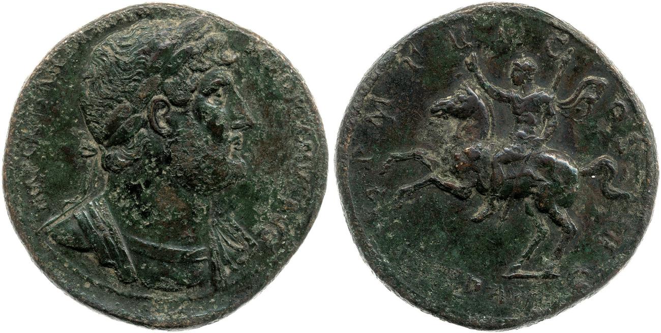 RIC II, Part 3 (second edition) Hadrian 641, аверс, Британский музей