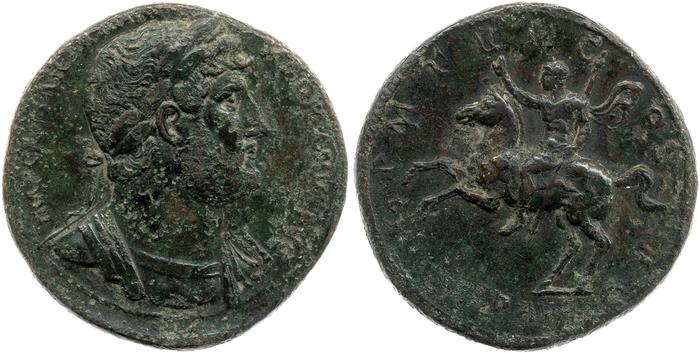 RIC II, Part 3 (second edition) Hadrian 641, реверс, Британский музей