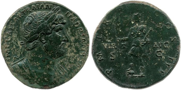 reverse RIC II, Part 3 (second edition) Hadrian 656