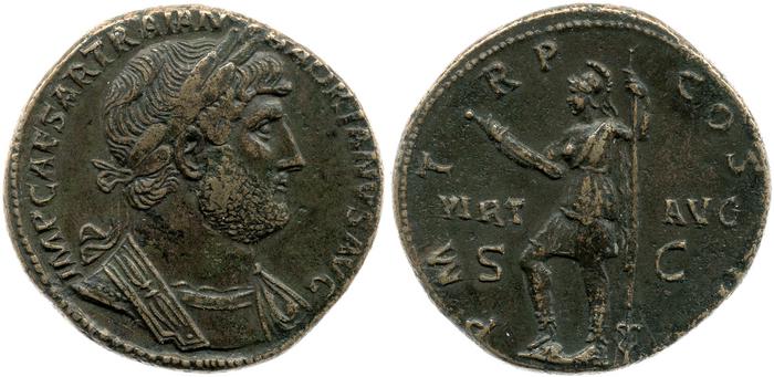 reverse RIC II, Part 3 (second edition) Hadrian 652
