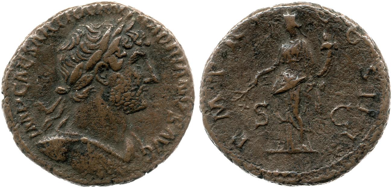 RIC II, Part 3 (second edition) Hadrian 675, аверс, Британский музей