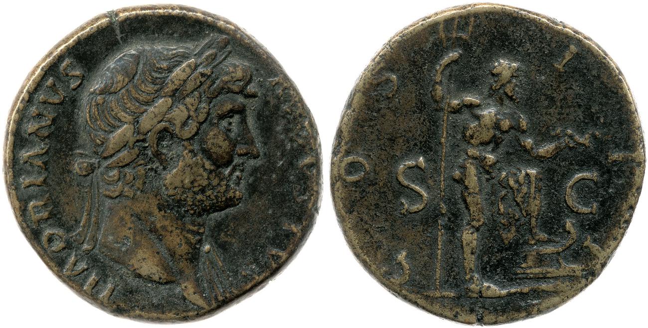 аверс RIC II, Part 3 (second edition) Hadrian 813