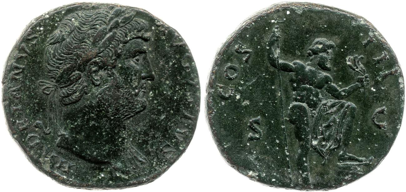 аверс RIC II, Part 3 (second edition) Hadrian 814