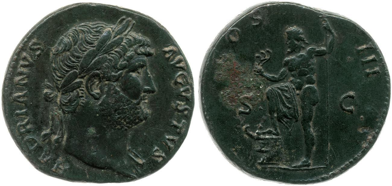 аверс RIC II, Part 3 (second edition) Hadrian 811