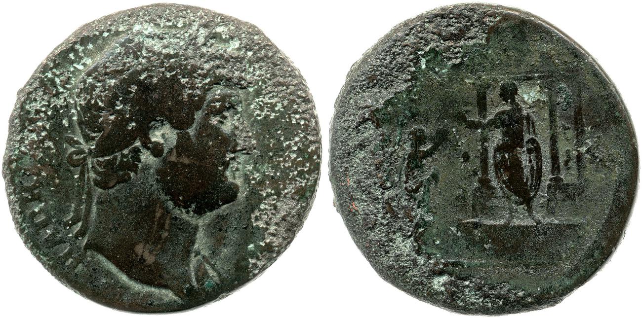 RIC II, Part 3 (second edition) Hadrian 826, аверс, bm
