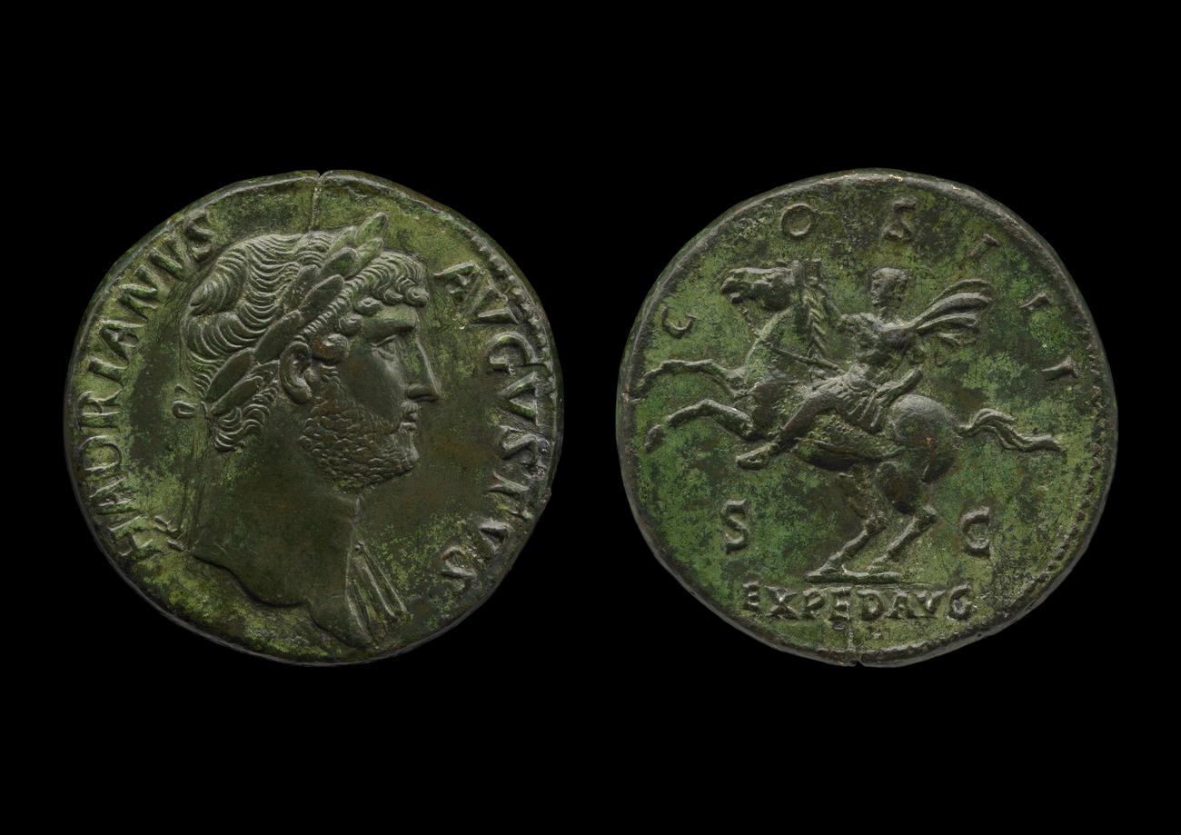 аверс RIC II, Part 3 (second edition) Hadrian 735