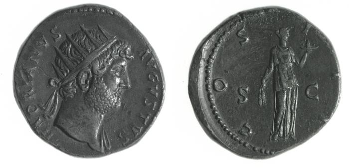 RIC II, Part 3 (second edition) Hadrian 867, реверс, bm