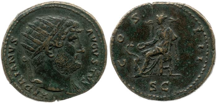 reverse RIC II, Part 3 (second edition) Hadrian 877