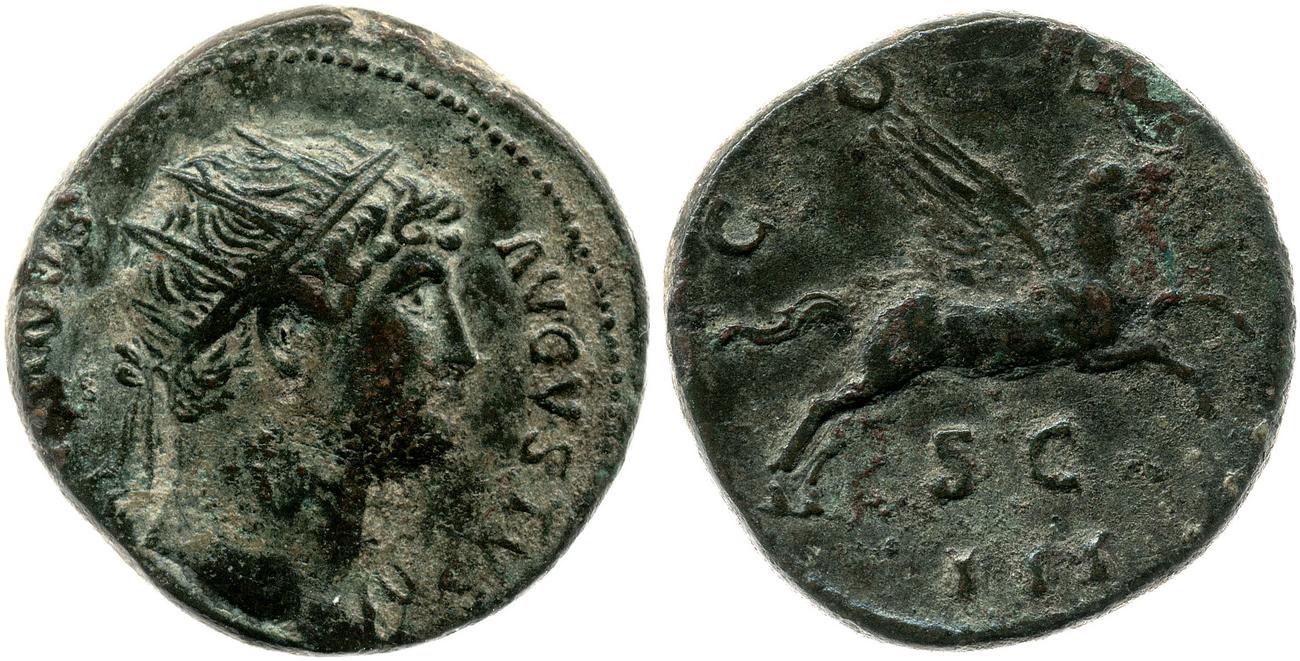 аверс RIC II, Part 3 (second edition) Hadrian 746
