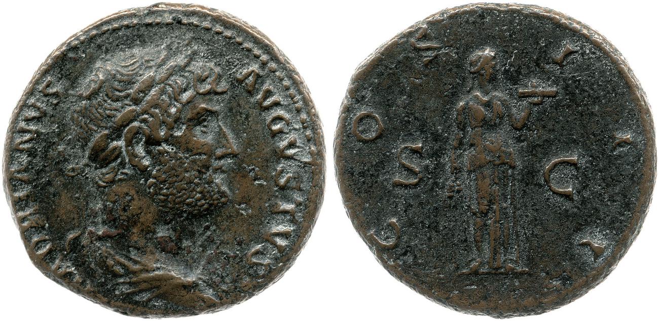 obverse RIC II, Part 3 (second edition) Hadrian 869