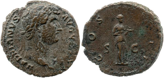реверс RIC II, Part 3 (second edition) Hadrian 881