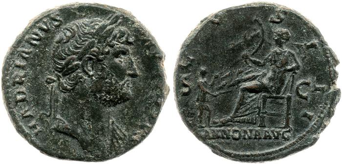 реверс RIC II, Part 3 (second edition) Hadrian 743