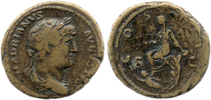 RIC II, Part 3 (second edition) Hadrian 750, реверс, bm