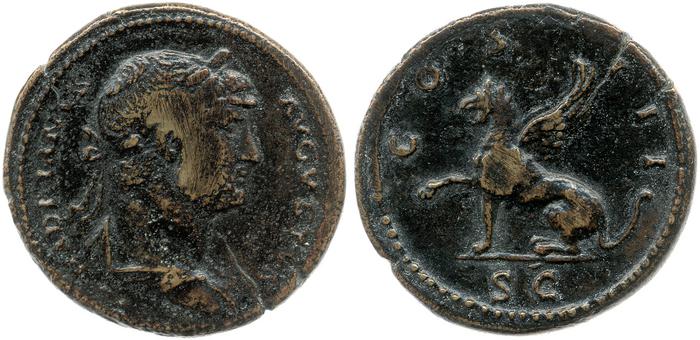 реверс RIC II, Part 3 (second edition) Hadrian 752